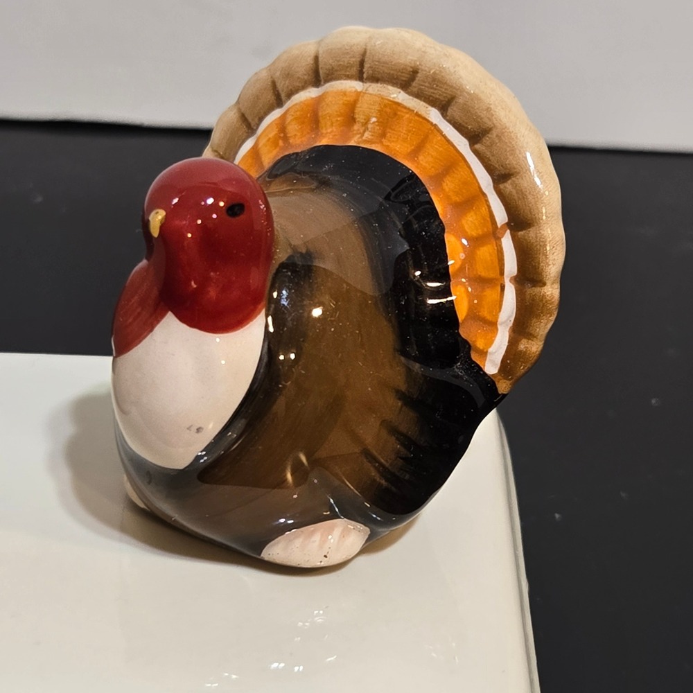 Nora Fleming A47 GOBBLE GOBBLE Thanksgiving Turkey Mini Platter Charm More Avail